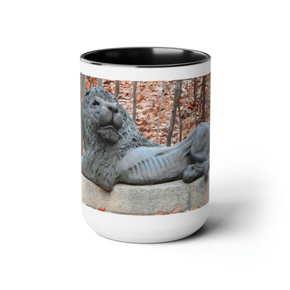 The Haggerty Lion 15 oz Mug, Oakwood Cemetery, Syracuse New York