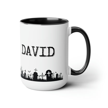 Coimetrophile Cemetery Lover Personalized Mug