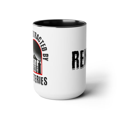 Easily Distracted By Cemeteries 15oz Mug * Personalized *