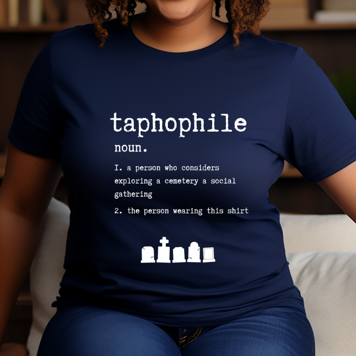 Taphophile, Cemetery Lover T-Shirt