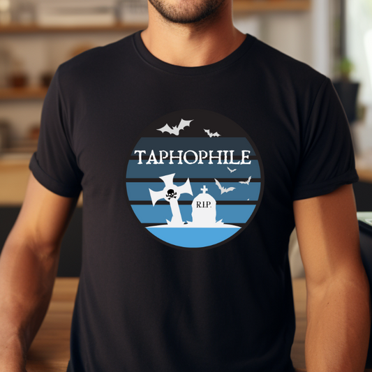 Taphophile, Cemetery Lover T-Shirt