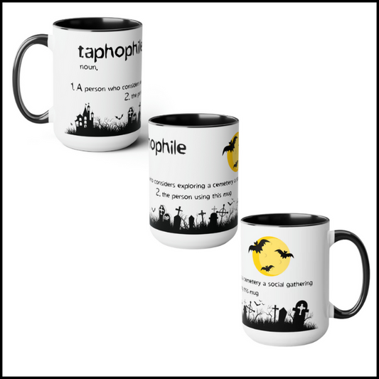 Taphophile, 15 oz Coffee Mug