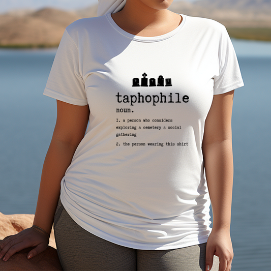 Taphophile, Cemetery Lover T-Shirt